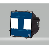 2-gang 2-way Touch Switch 600W/1200W Module 