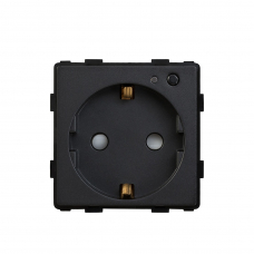 WiFi Tuya EU Plug Module w/t Power Monitoring Function- BLACK